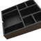 Dacasso Black Leatherette Condiment Tray AG-1324 - alternate 3